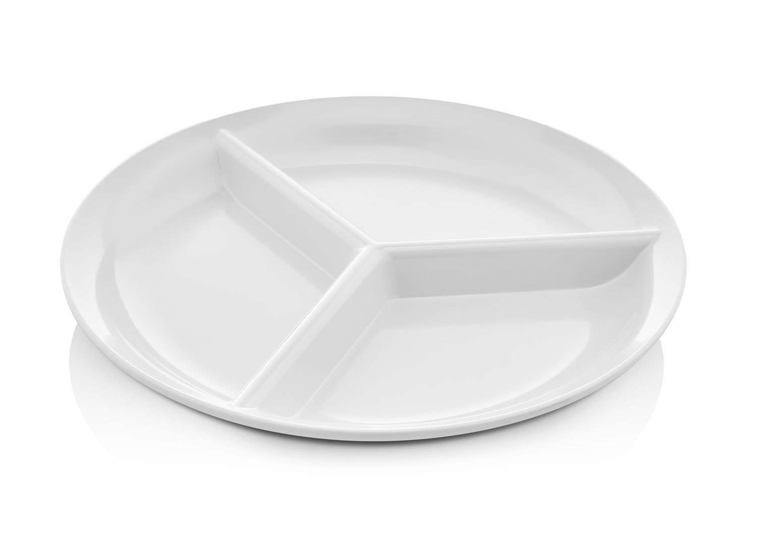 24 cm Üç Bölmeli Tabak